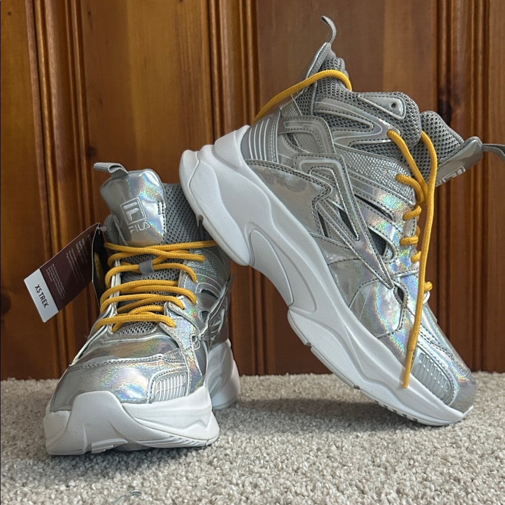 Fila Holographic Chunky High Tops